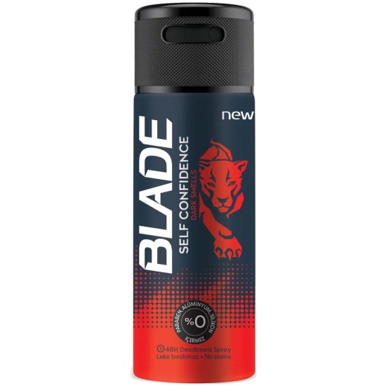 Дезодорант спрей BLADE Self Confidence с ароматом бергамота и лаванды, 150 мл