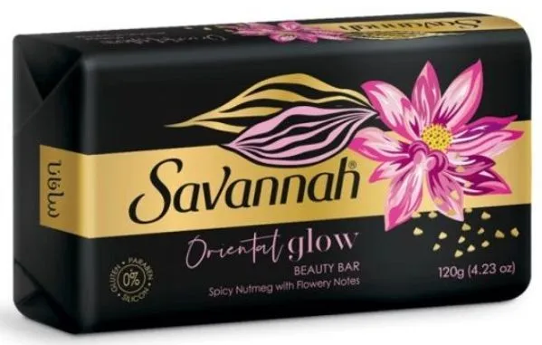 Туалетное мыло Savannah 150 г с ароматом Oriental Glow для всей семьи