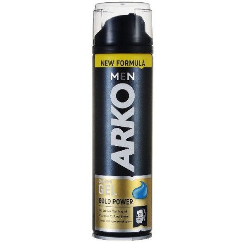 Пена для бритья Arko Men Gold Power для жесткой щетины, 200 мл