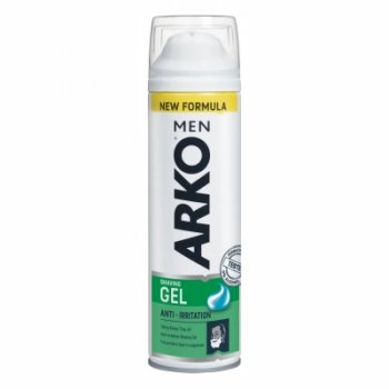 Гель для бритья ARKO Men Anti Irritation с экстрактами трав, 200 мл