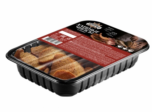 Хлебные чипсы со вкусом барбекю, 90 грамм