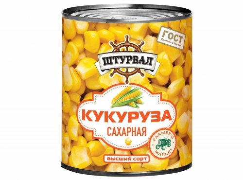 Кукуруза сахарная Штурвал, 400 грамм