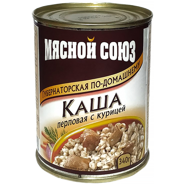 Гречневая каша с говядиной Мясной союз 340 г