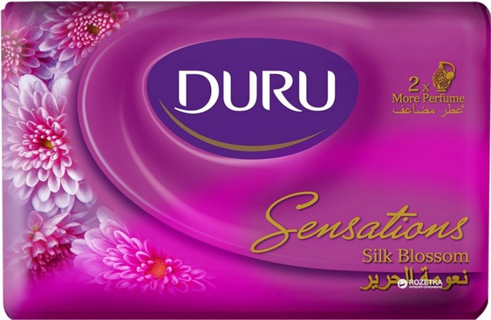 Туалетное мыло Duru Sensations Шелковый цвет 140 гр Фиолетовое