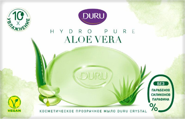 Туалетное мыло Duru Hydro Pure с алоэ вера 106 г