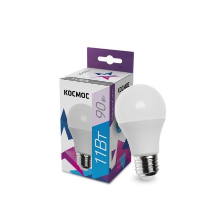 Светодиодная лампа КОСМОС A60 11W E27 6500K