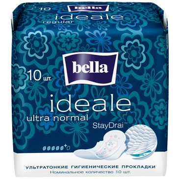 Гигиенические прокладки Bella Ideale Ultra Normal 10 штук ультратонкие и суперпоглощающие