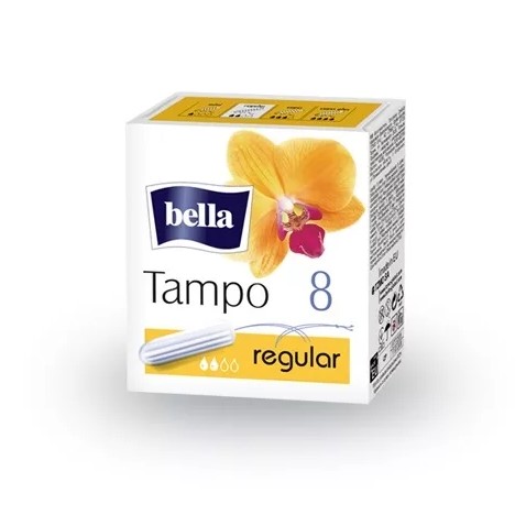 Тампоны Bella Tampo Regular без аппликатора, 8 штук