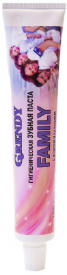 Зубная паста Grendy для всей семьи с фтором и кальцием 100 г