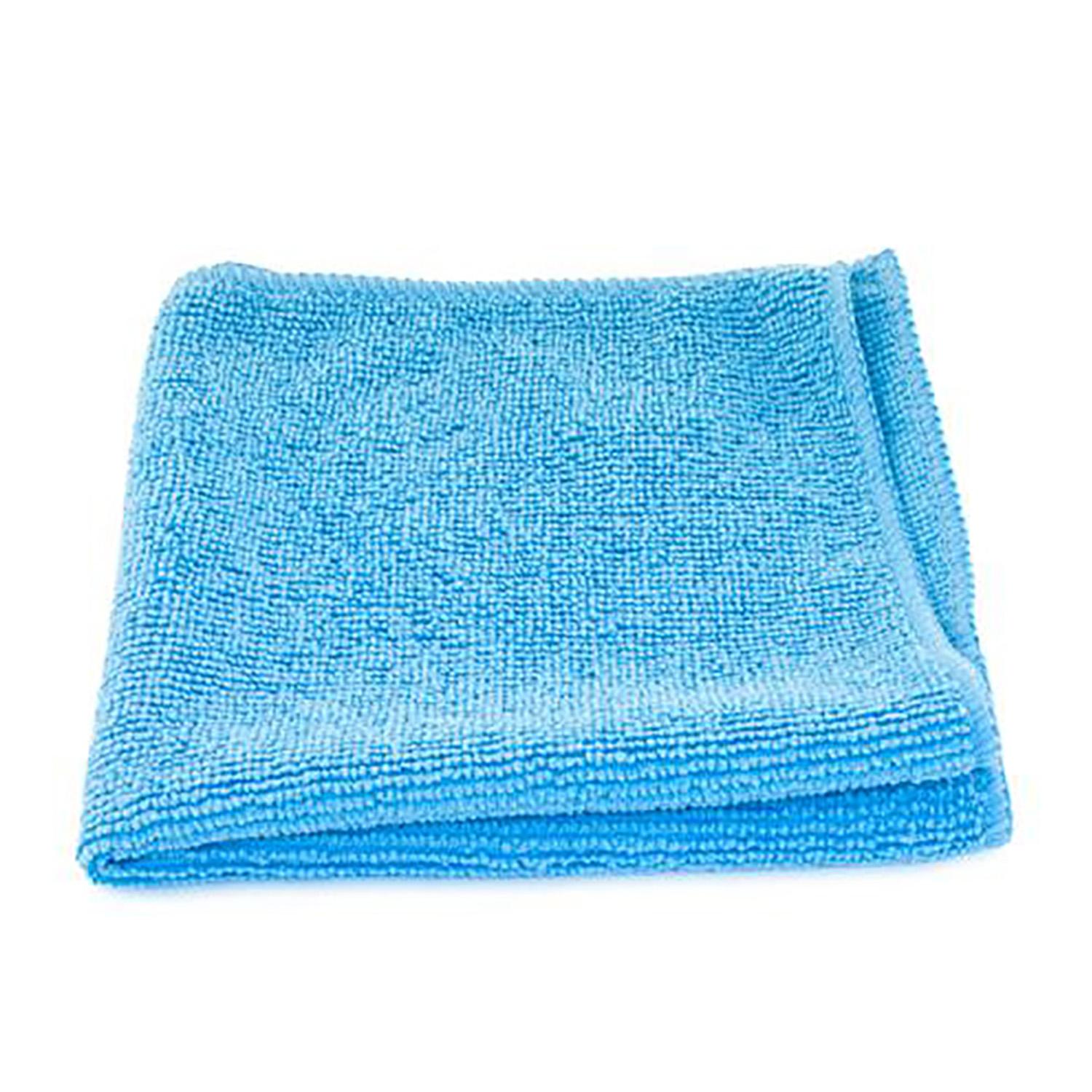 микрофибровая тряпка 30х30 см 200 г м голубая без упаковки