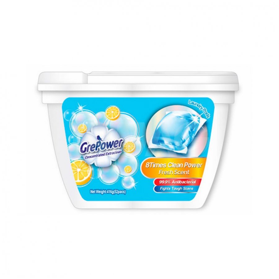 таблетки для стирки grendy family 100 г 48 штук