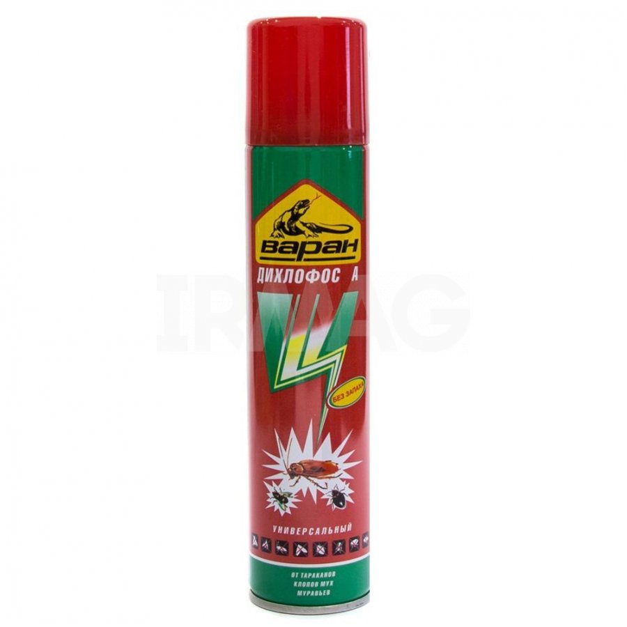 Дихлофос универсальный ВАРАН, 190 мл, зеленый