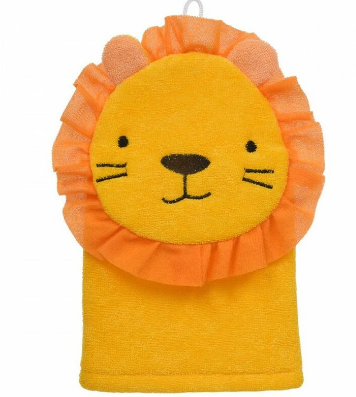 Мочалка для нежной чувствительной кожи Лев, размер 23х13 см, пакет 24 штук