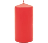 Ароматизированная столбиковая свеча "Сладкая клубника" 180 грамм, размер 60х85 мм, упаковка 20 штук