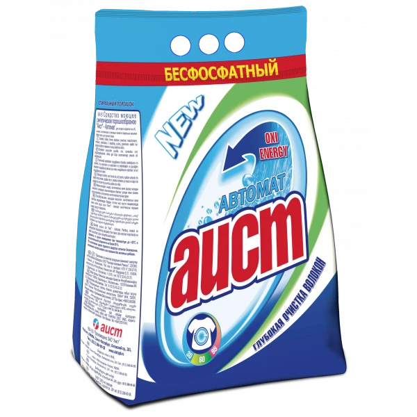 Средство моющее порошкообразное Аист автомат 4кг