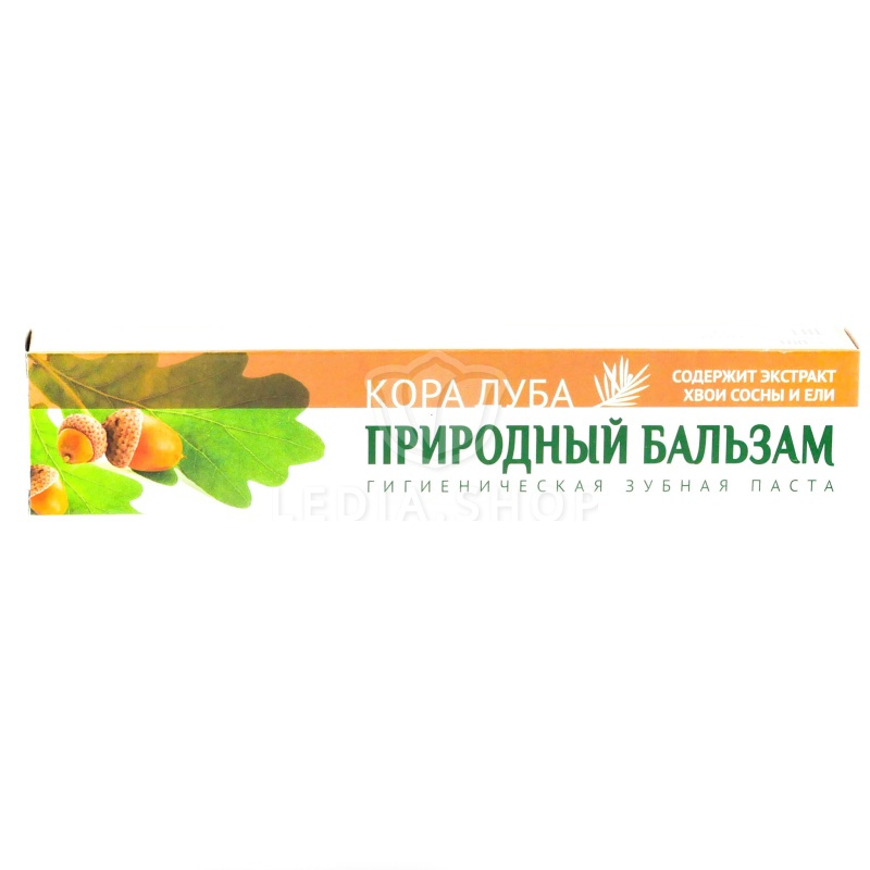 Природный бальзам Кора дуба 90 г в пенале