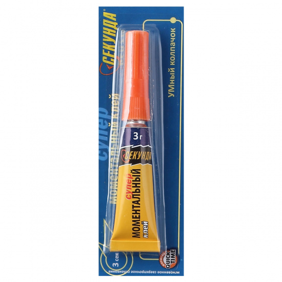 Клей Moment на ленте, 3 грамма, упаковка 12 штук