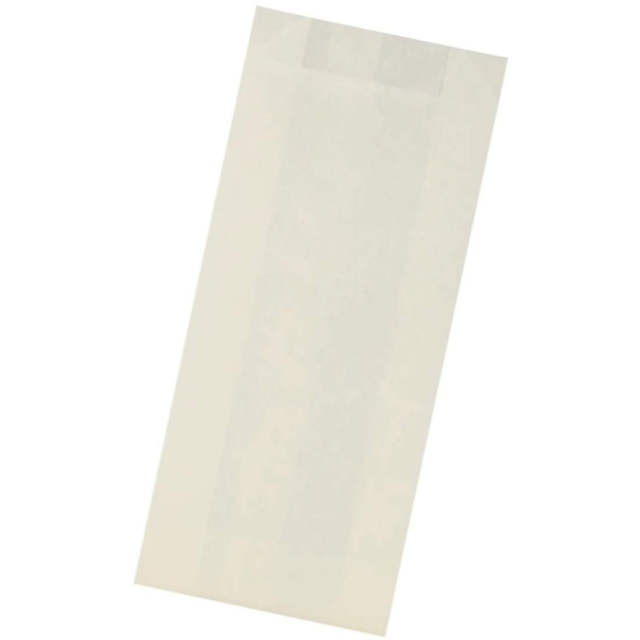 Картонные пакеты жиростойкие белые 220x90x40 мм 2500 штук