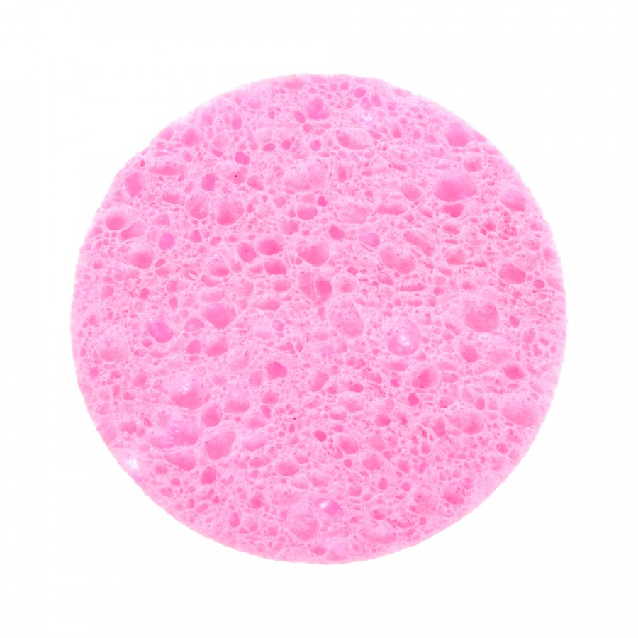 Спонж для лица из целлюлозы диаметр 7 см БШ