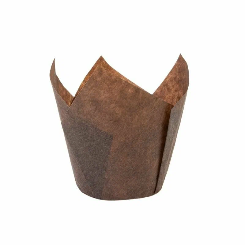 бумажная форма для выпечки тюльпан 50х95 мм, упаковка 2000 штук