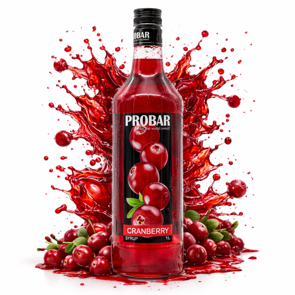 Сироп probar с клюквой, 1000 мл