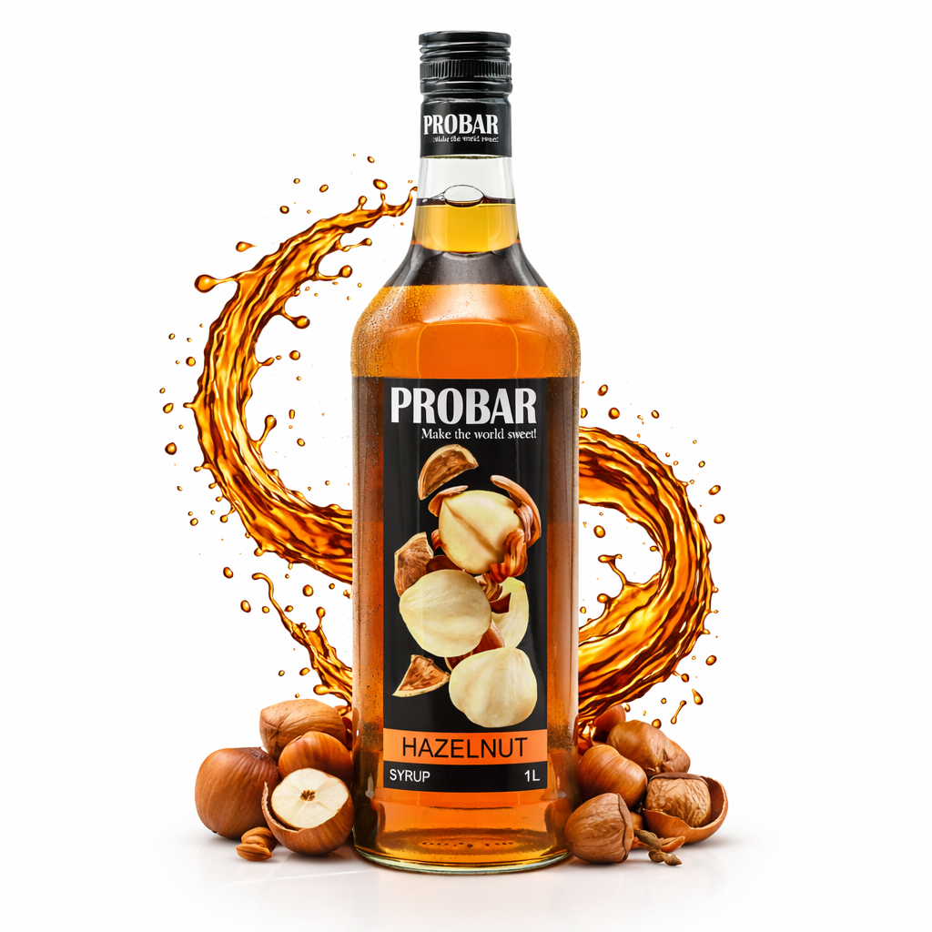 Жареный фундук fraise с сиропом 1000 мл