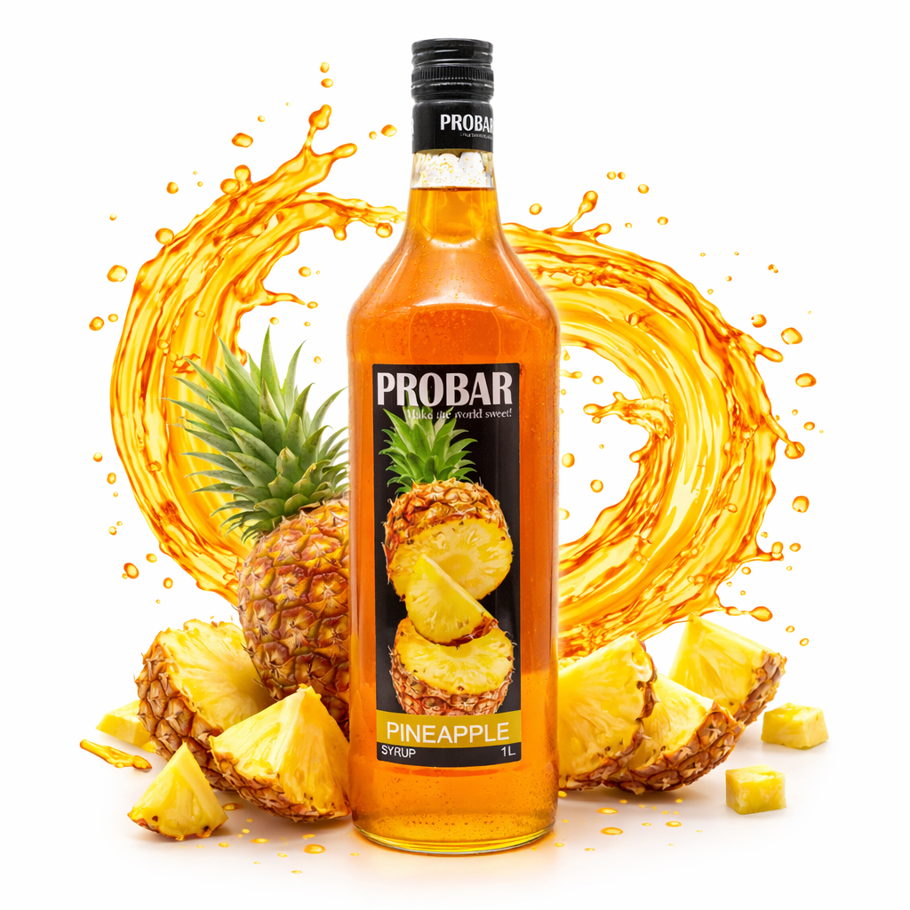 Сироп probar с вкусом ананаса, 1000 мл