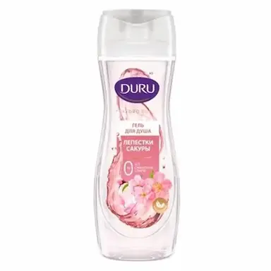 Гель для душа duru hydropure sakura 250 мл