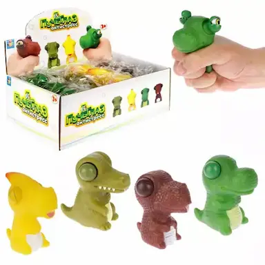Игрушка антистресс 1toy пучеглазый динозавр