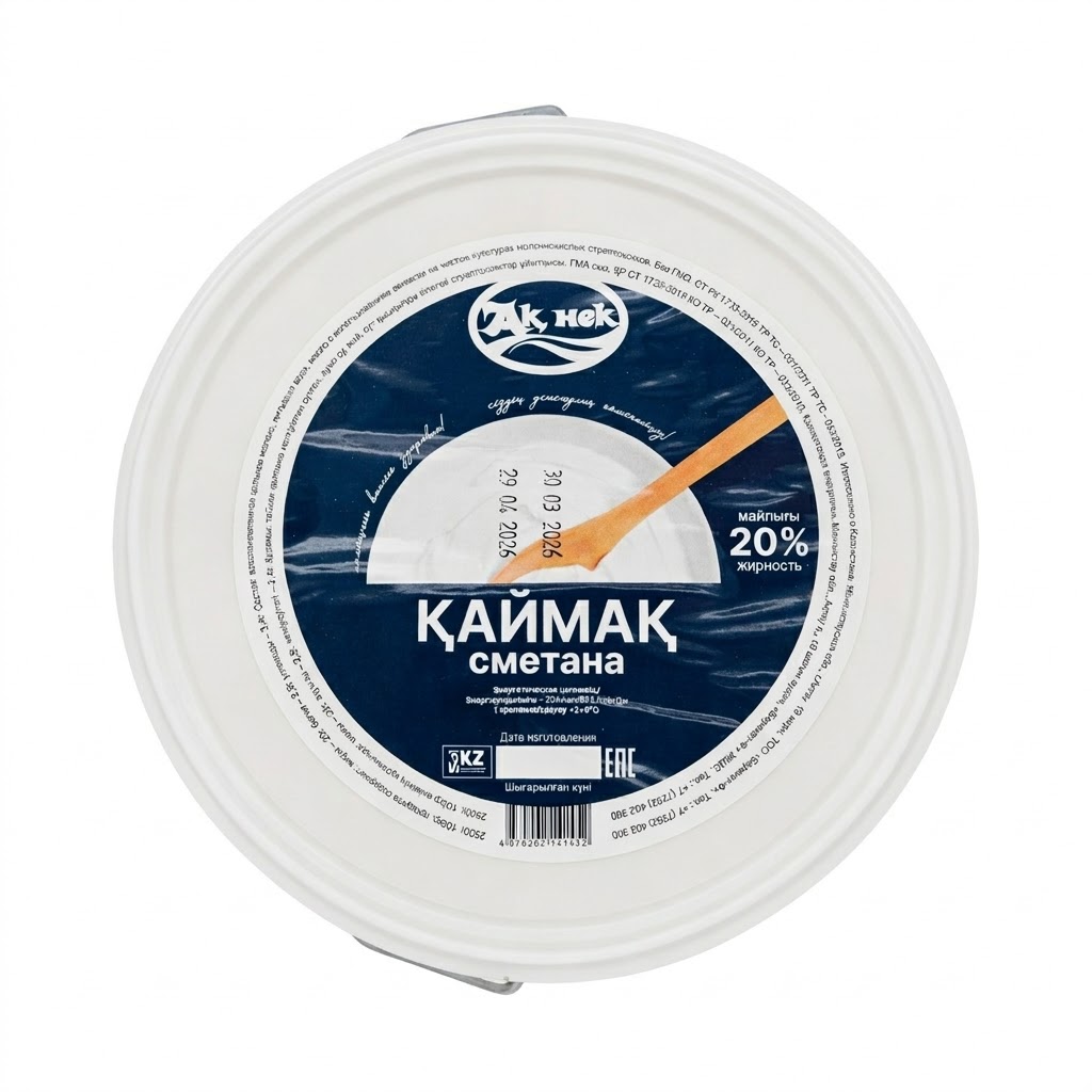 Сметана Ак Нек 2,5 кг