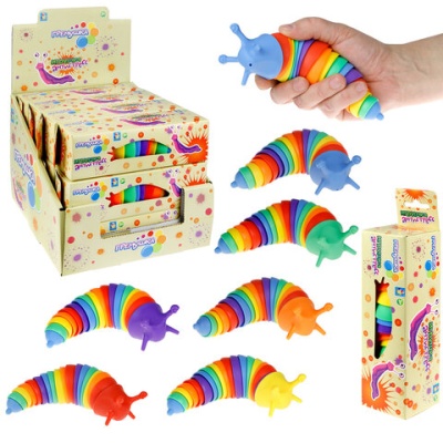 Погремушка 1toy слизняк t23264