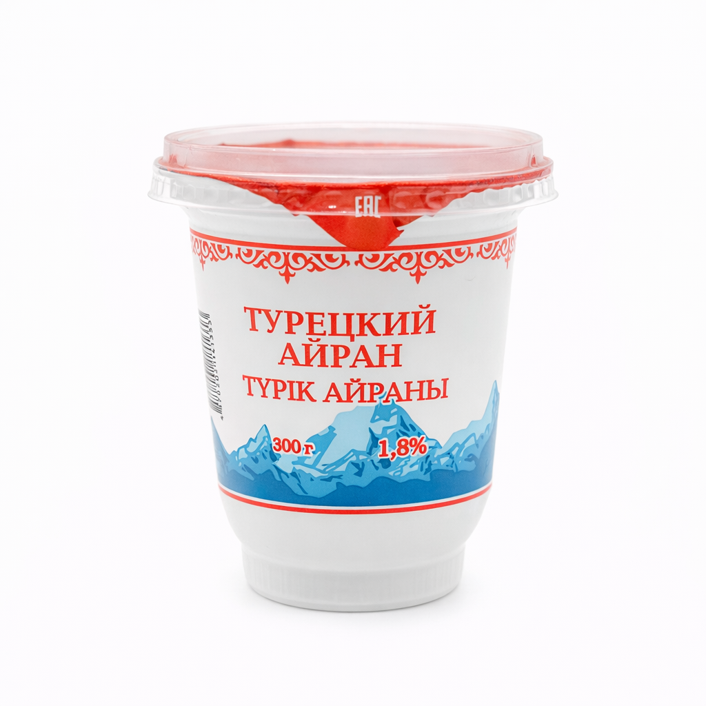 Турецкий айран1,8% Ак Нек 0.3л
