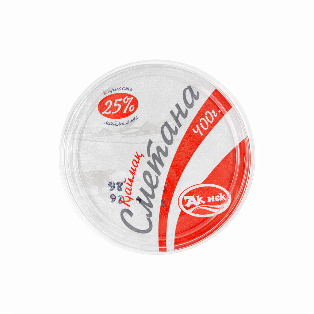 Сметана 25% Ак Нек 400 г