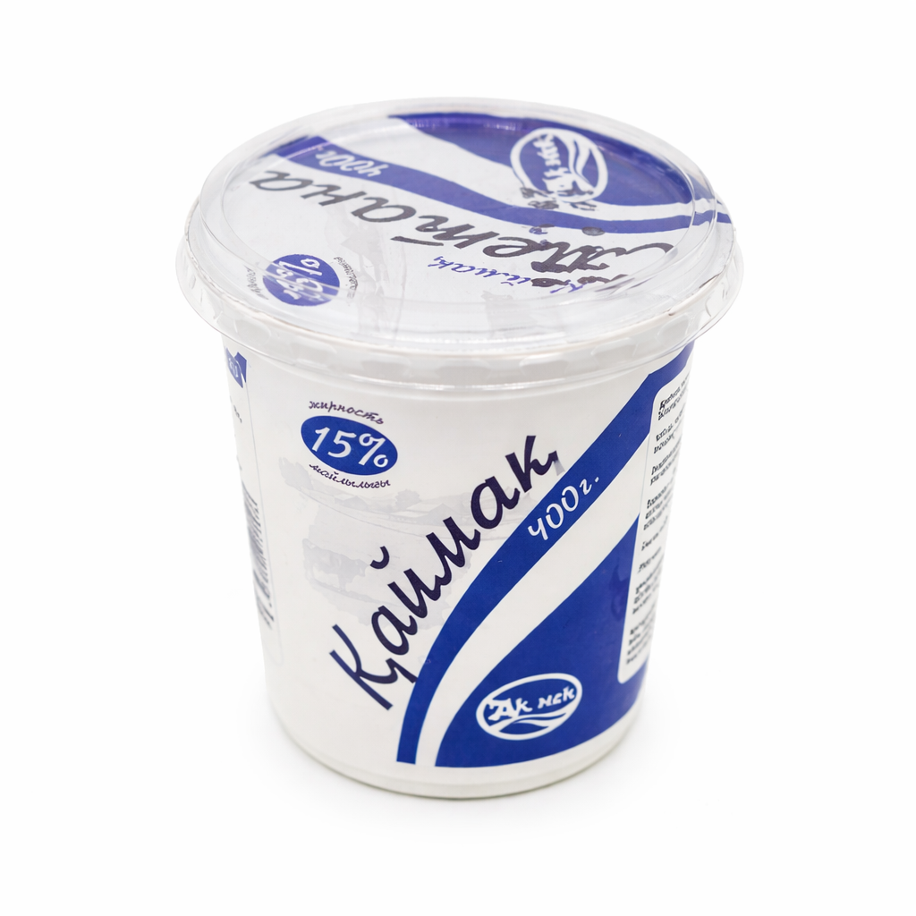 Сметана 15% Ак Нек 400 грамм