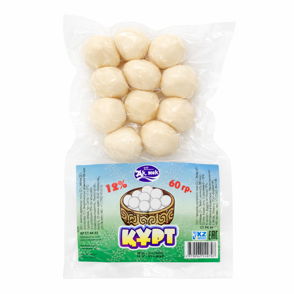 Курт из пастеризованного молока Ак Нек, 60 гр