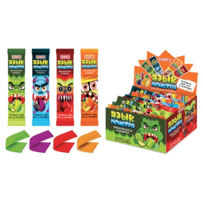 Жевательная конфета язык монстра 10 г