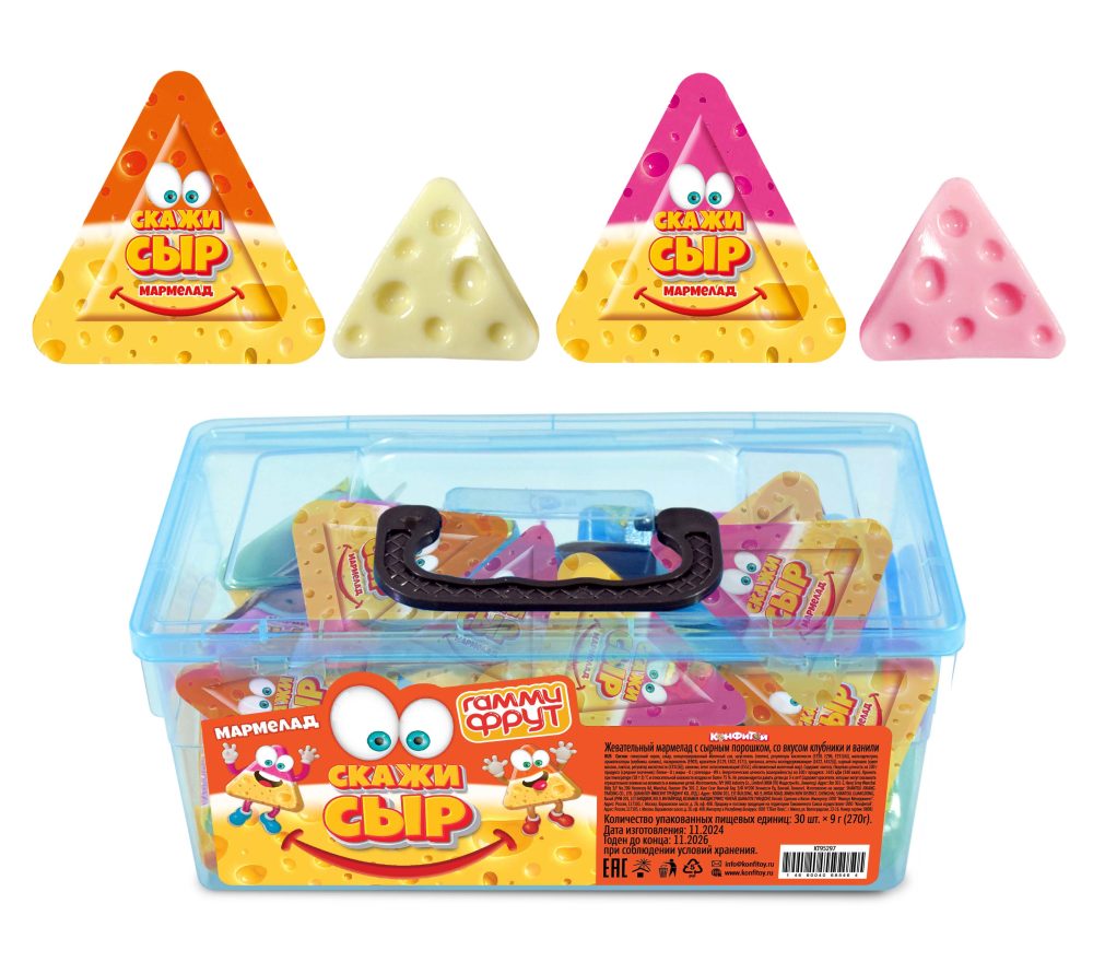 Мармелад гамми фрут скажи сыр 9 г
