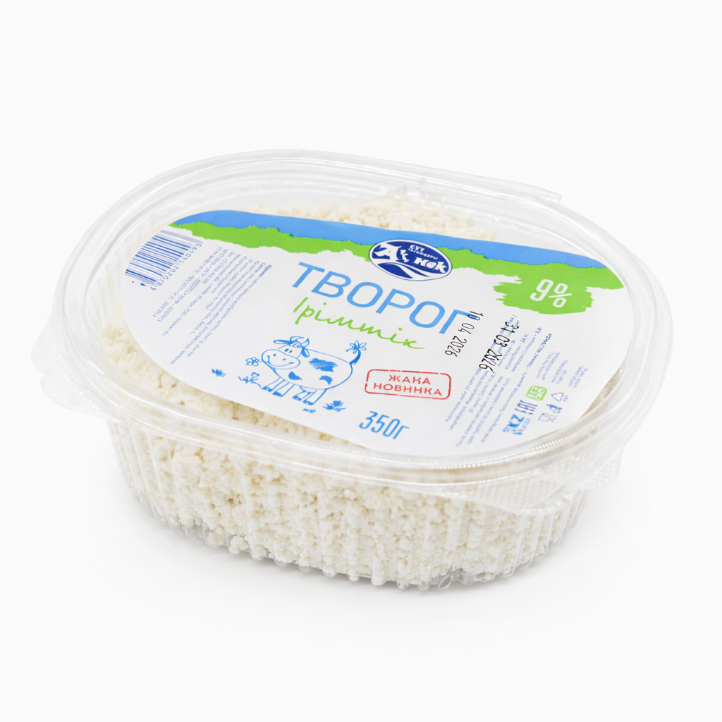 Творог 9% Ак Нек 350 грамм