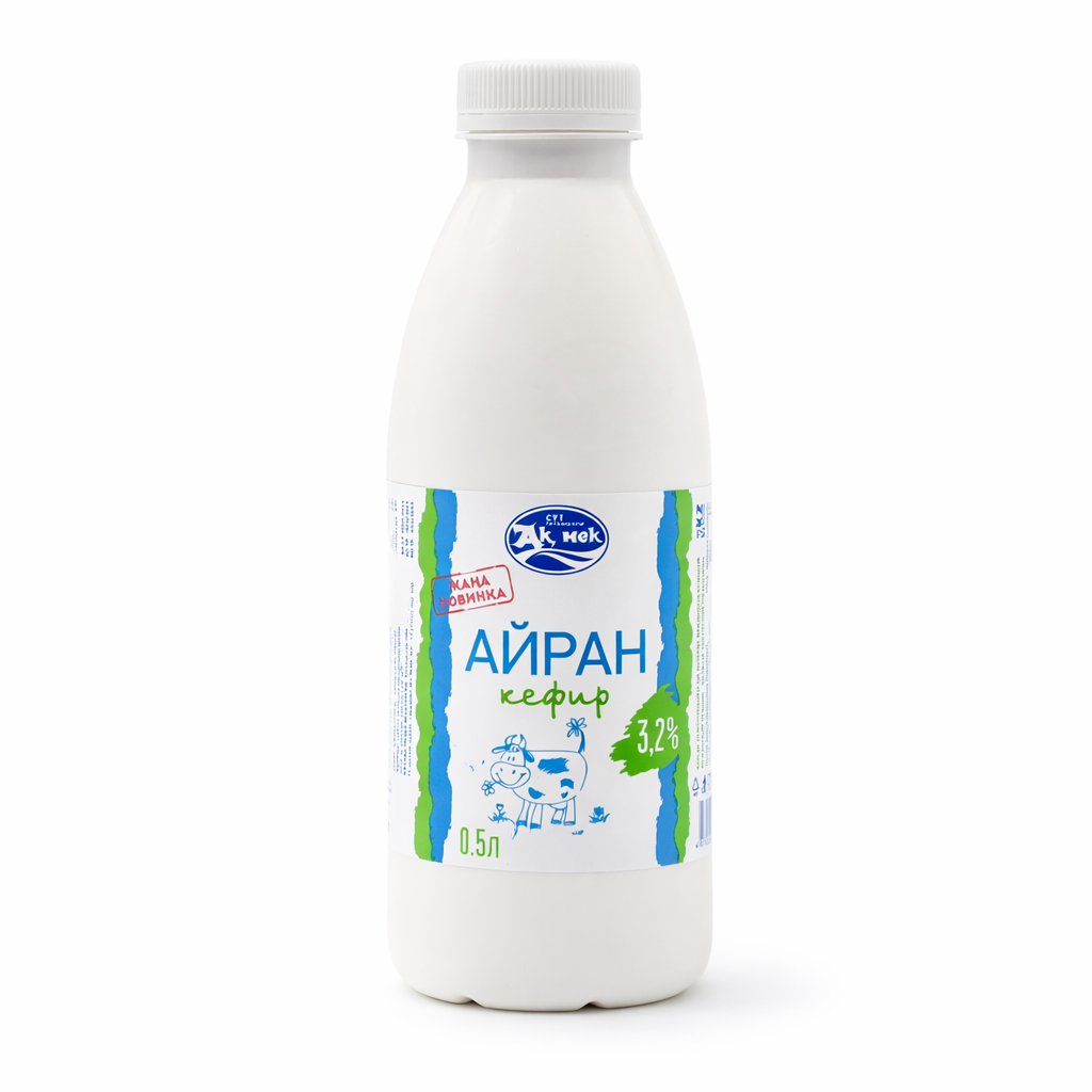 Кефир 3,2% жирности 0,5 литра
