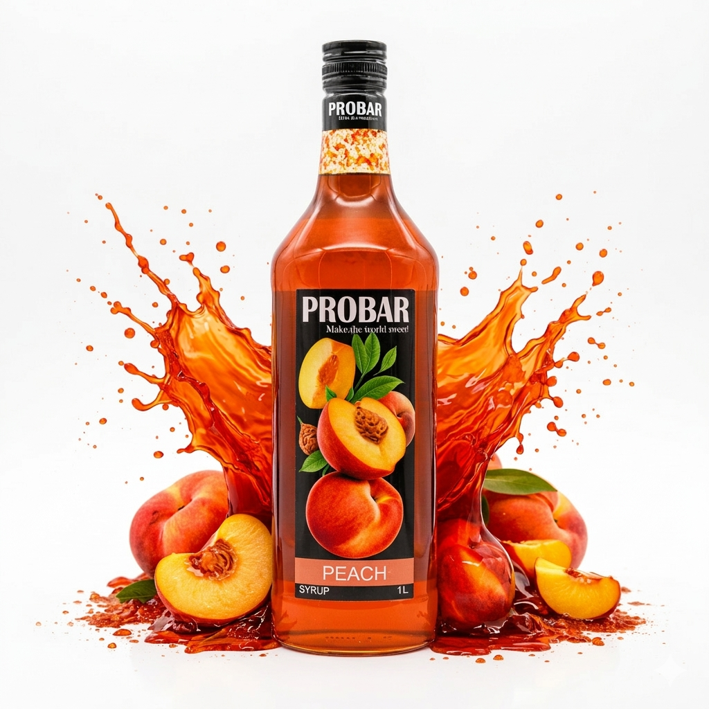 Сироп probar персиковый 1000 мл