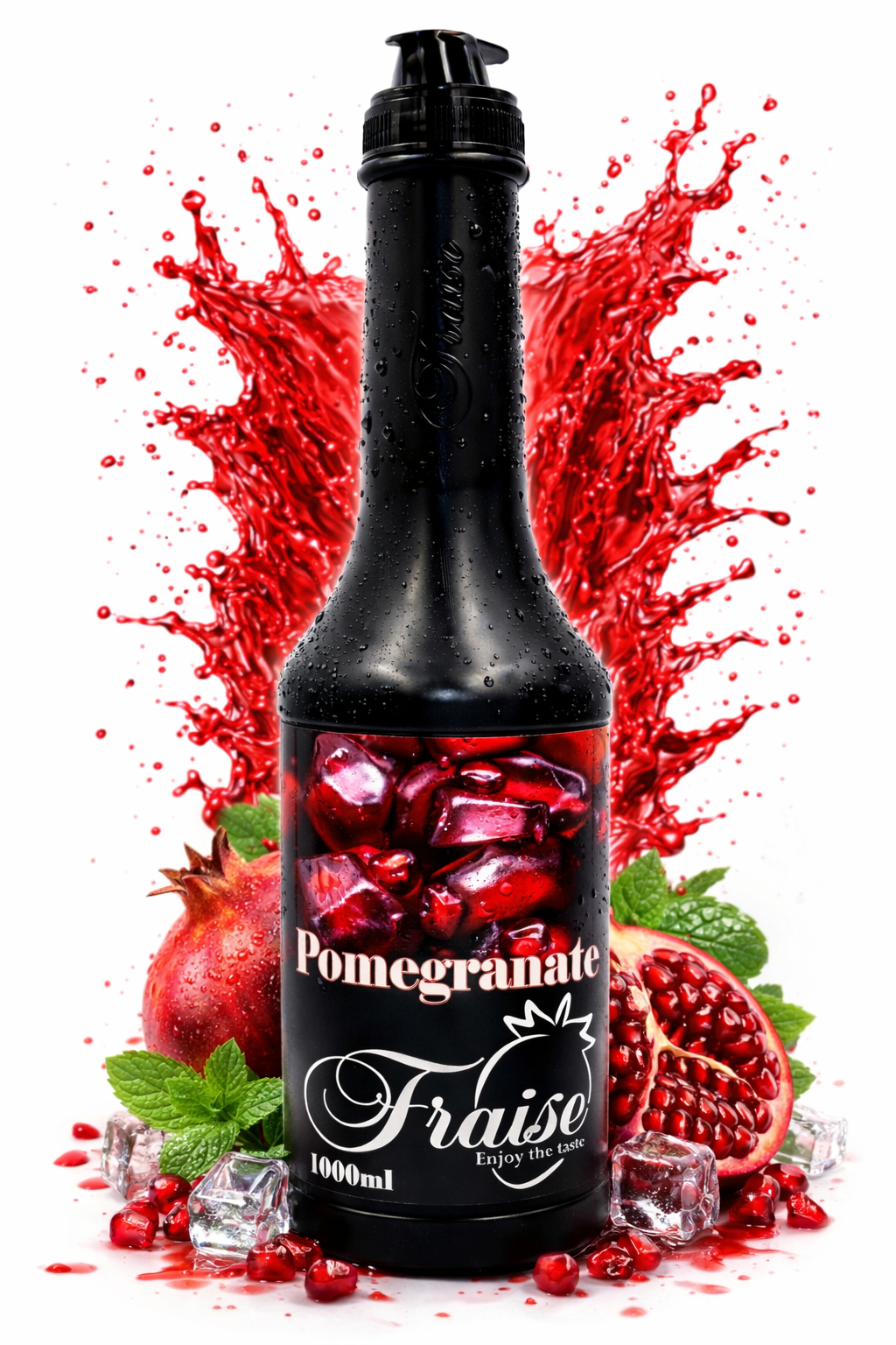 Сироп fraise с гранатом, 1000 мл