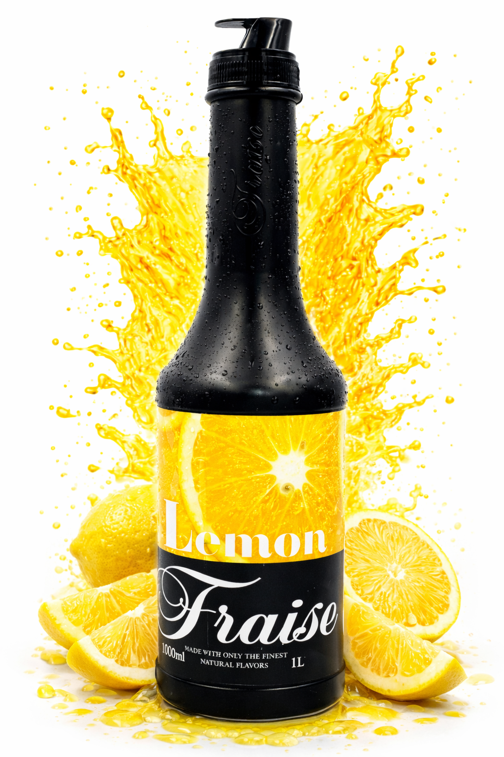 Сироп фрайз с лимонным вкусом, 1000 мл