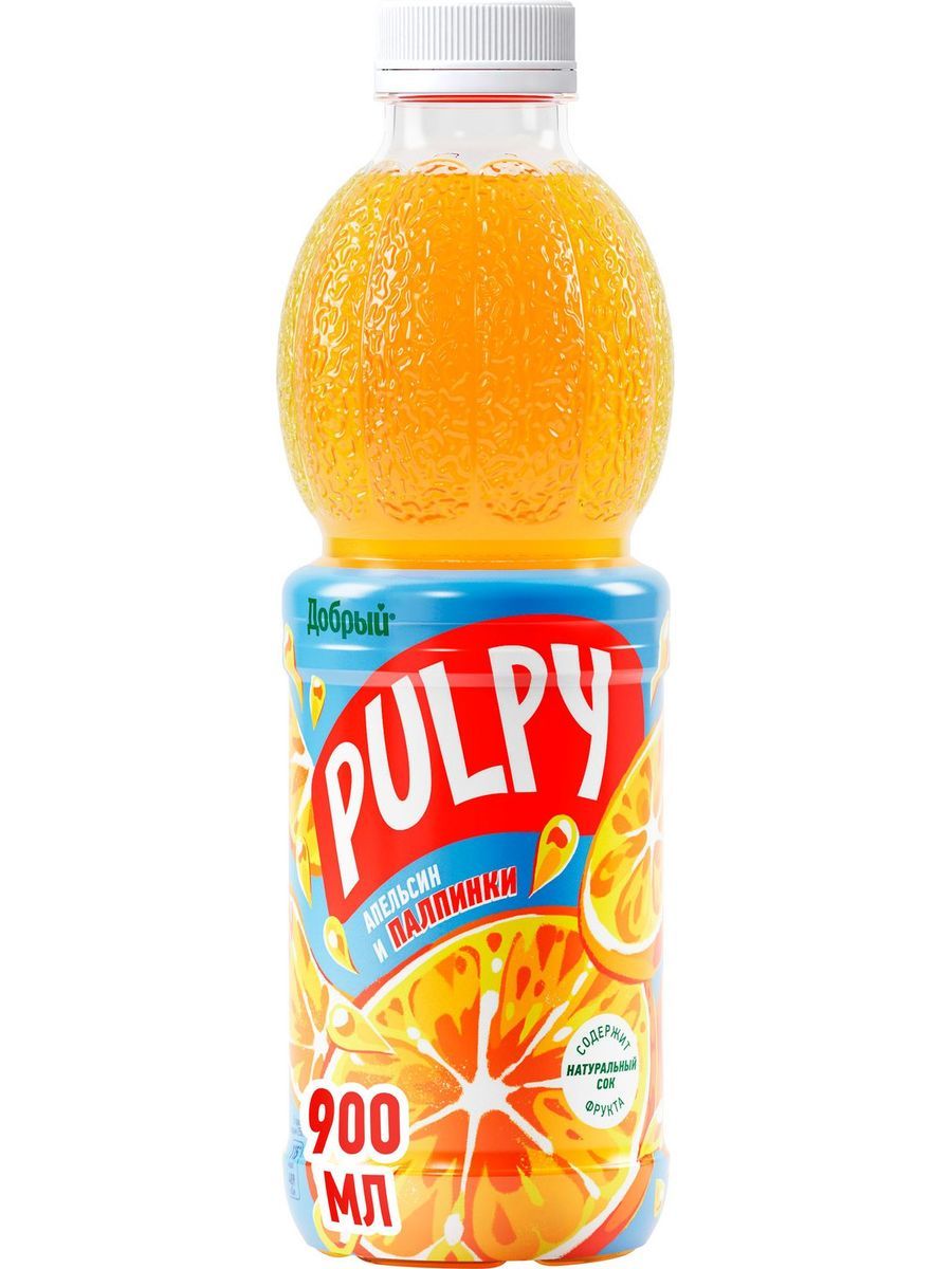 Сок  pulpy , 0,9 л.