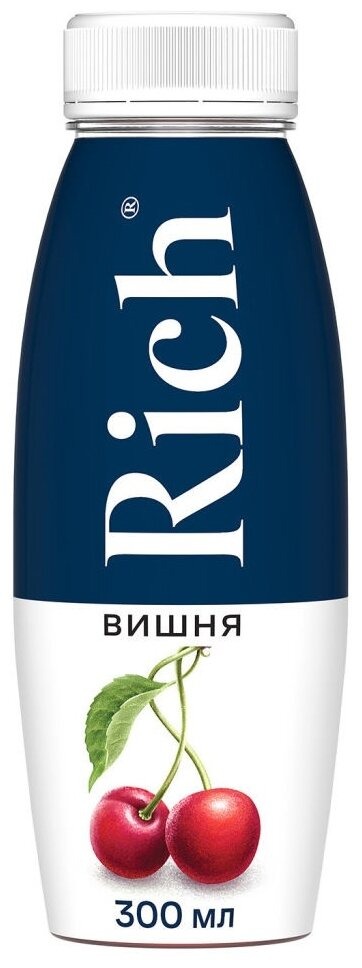 Сок  rich  вишня, 0,3 л. пэт