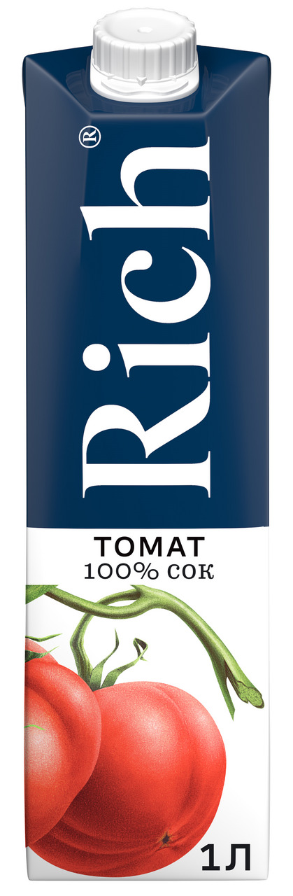 Сок  rich  томат, 1 л.