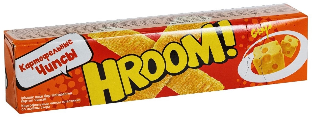 Чипсы hroom со вкусом сыра 40 грамм