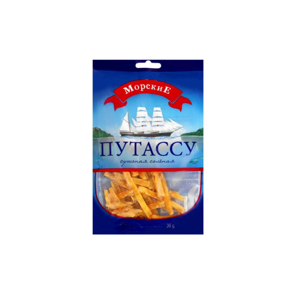 Филе путассу тм "морские" 60гр (70шт)